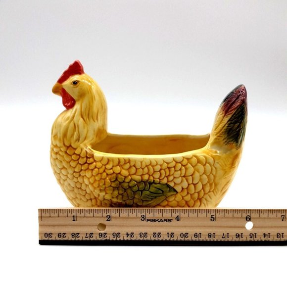Storyteller Arts Rachael Elizondo Rooster Ceramic Dish Bowl Art Decor Kitchen - Picture 6 of 8